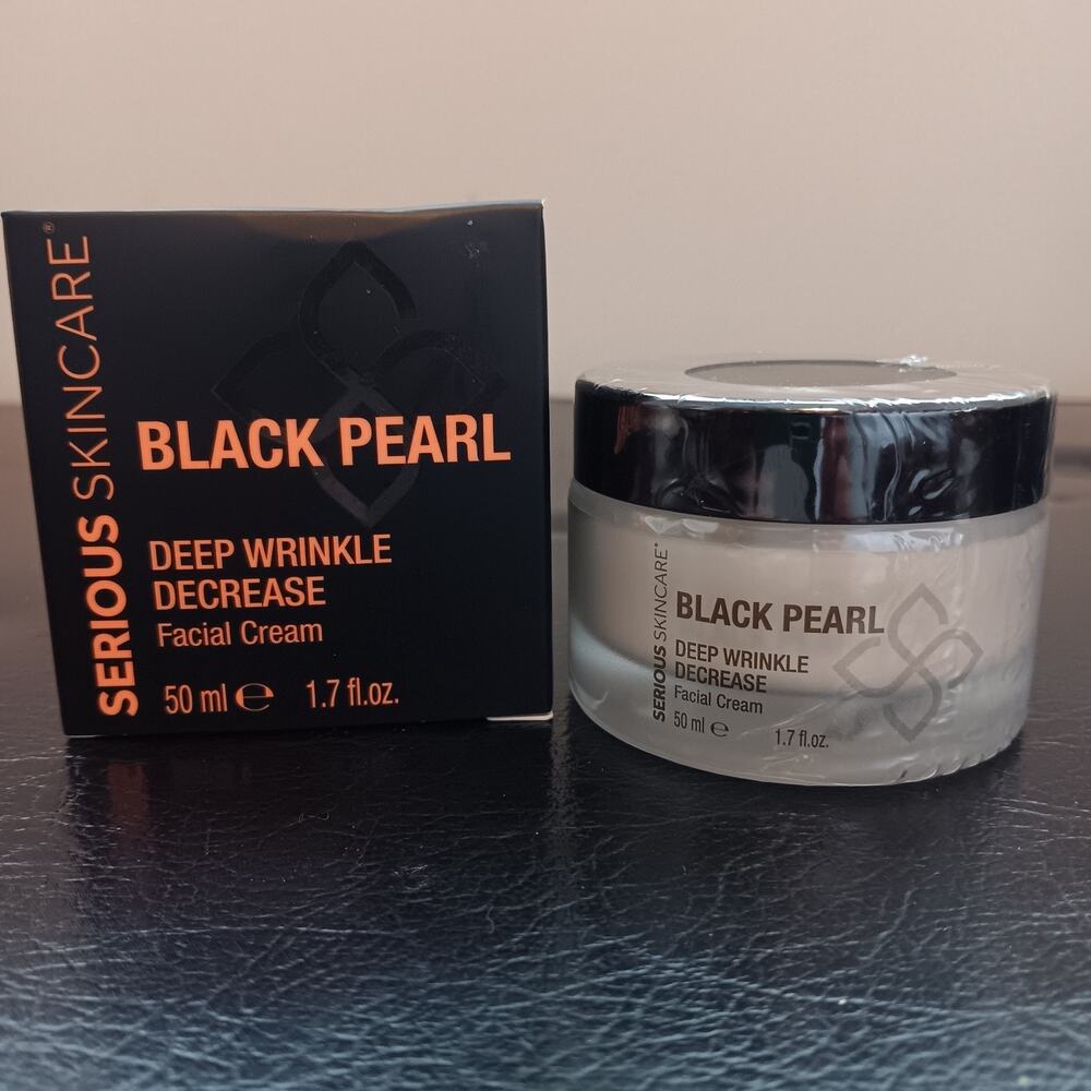Serious Skincare Black Pearl‎ Deep Wrinkle Decrease Facial Cream 1.7 oz